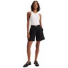 LEVIS Women's Pleated Trouser Shorts Blacks, Caviar, 29
