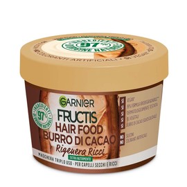Garnier Fructis Hair Food Burro di Cacao Maschera per Capelli 390 ml Donna