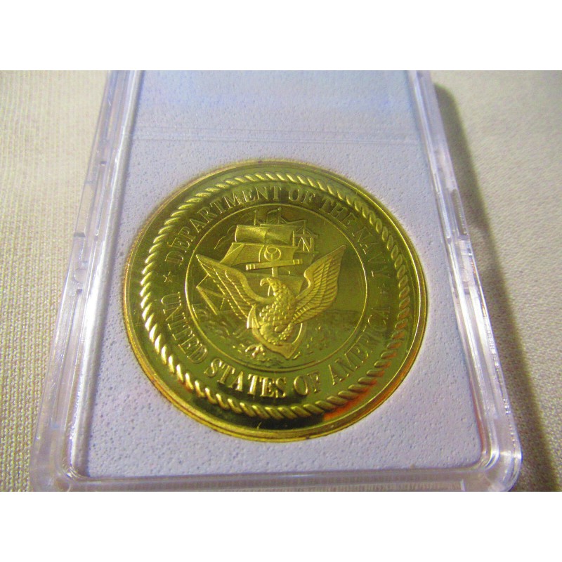 US NAVY - USS MISSISSIPPI (CGN-40) Challenge Coin