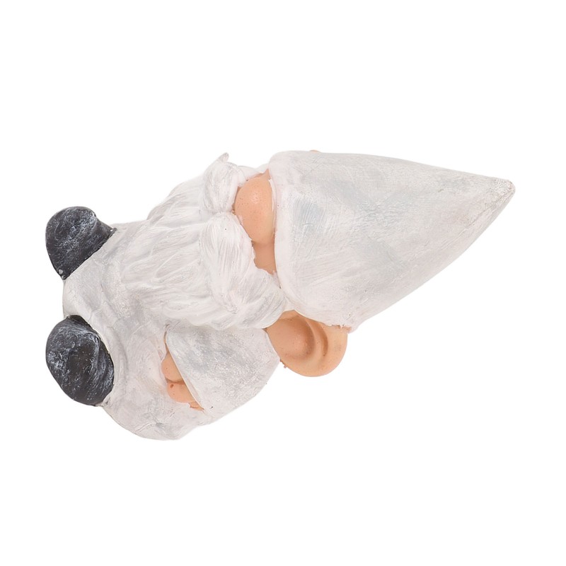 Garden Gnome Resin Structure Stable Bottom Retro Style Gnome Figurine