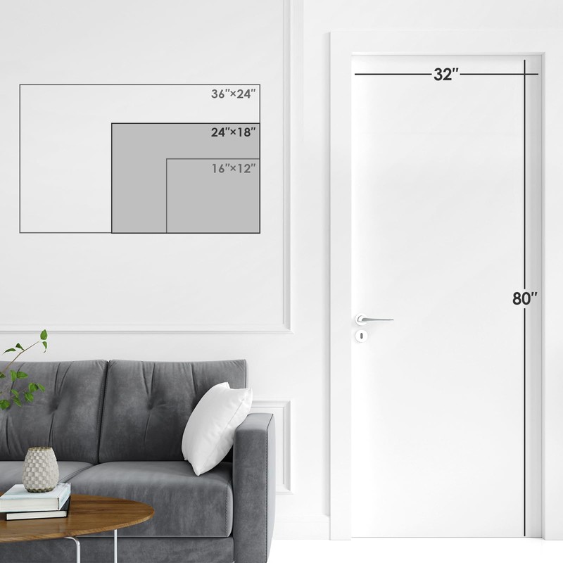 ARCOBIS Cork Board White Board Combo, 36 x 24 Inch