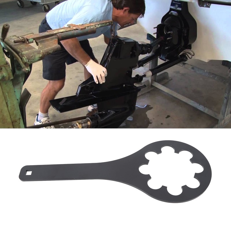 Spanner Nut Wrench 91‑36235 Industrial Steel Stable Performance Nut Wrench