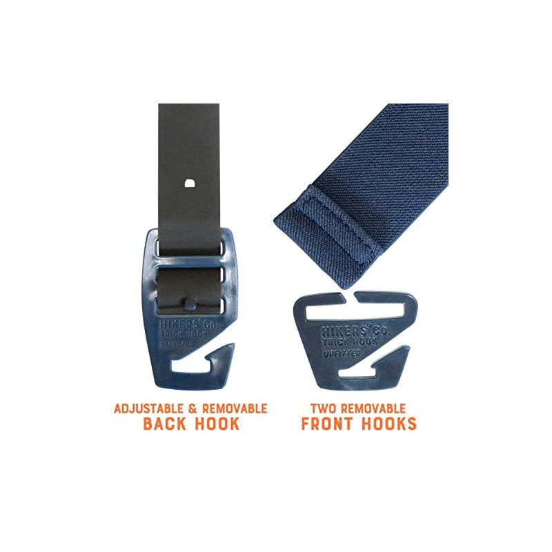 HIKERS - Upfitter Hidden Suspenders for Men Under Clothes -