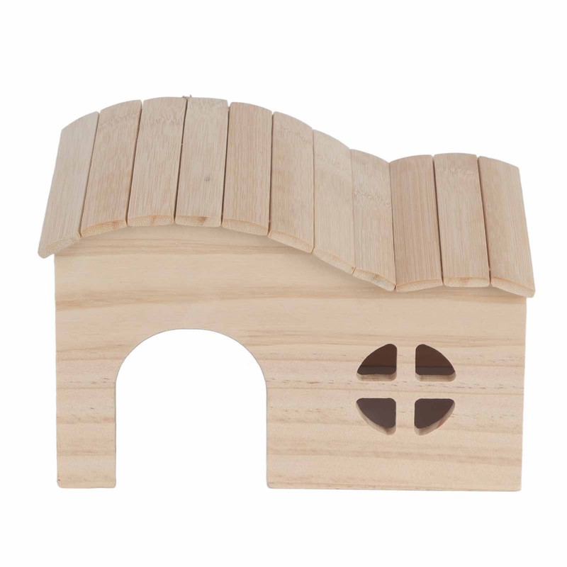 Wooden Hamster House Bite Resistant Large Space Bottomless Small Pet