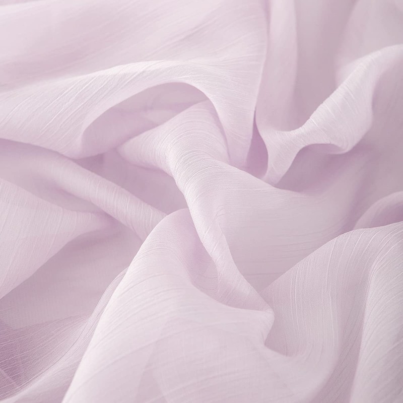 Chuqing Chiffon Table Runner, Purple, 70 cm x 3 m,