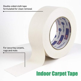 IPG Double-Sided Indoor Carpet Tape, 1.88" x 10 yd (Single Roll)