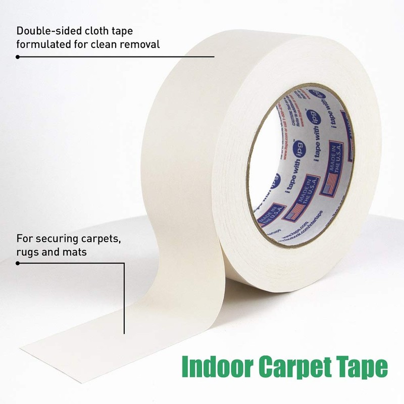 IPG Double-Sided Indoor Carpet Tape, 1.88" x 10 yd (Single