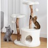 NATURAL EXPRESSIONS Modern Cat Tree and Tower for Indoor, Luxury
