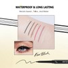 GHFCZOO 2Pcs Gel Eyeliner Pencils - Ultra-Smooth 1.5mm Tip, Waterproof
