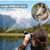 LICAEVEY Binoculares de 12x32 con Cámara, Grabador de Fotos de