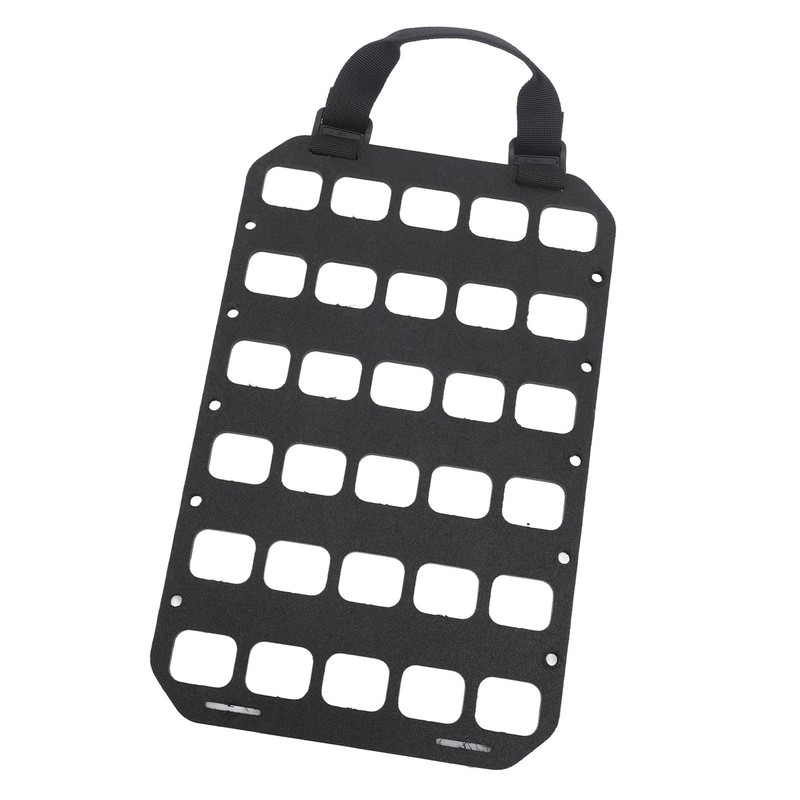 Molle Panel Black with Handle PP Fixed Holes Design Molle