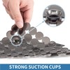Bligli Plastic Sink Saddle, Sink Divider Mat with Strong Suction