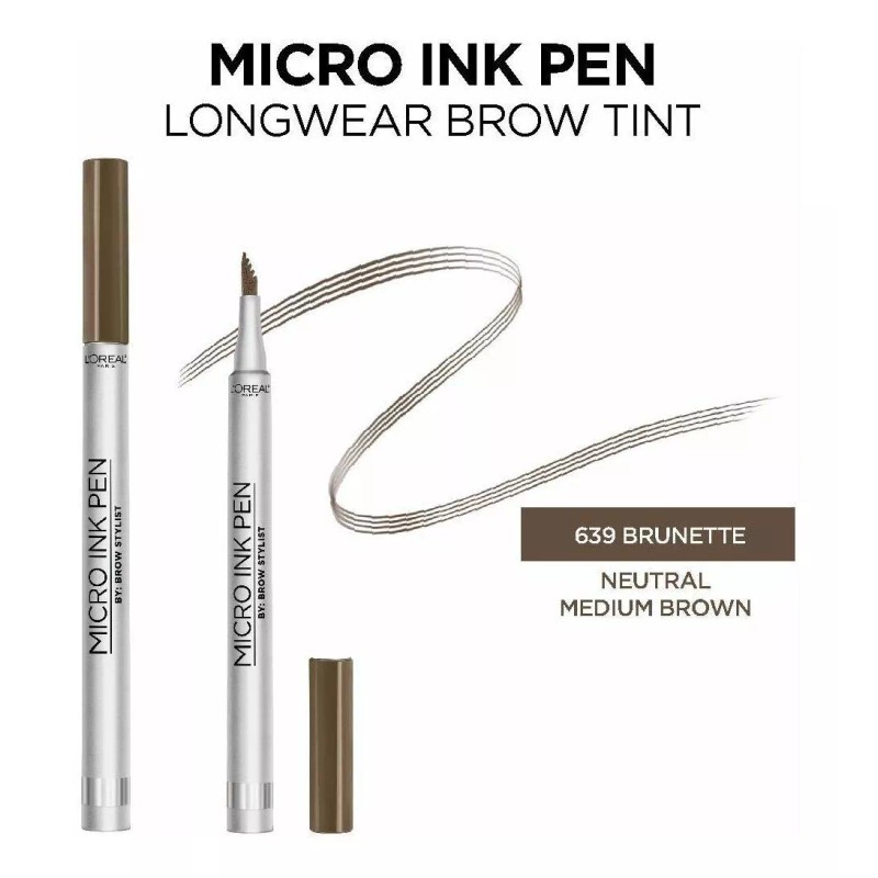 L'Oréal Paris L'oreal, Micro Ink Pen. Boligrafo Para Cejas