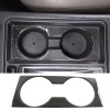 carcartrim-2022 Carbon Fiber Central control water cup holder panel sticker