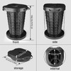XXL 18.7" Portable Camping Toilet with Carring Handle and Bags