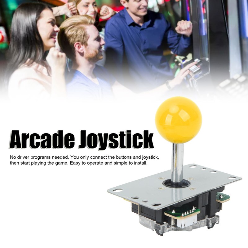DIY USB Controller Computer Rocker Game Stick Joysticks with Control