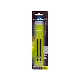 uni-ball Jetstream RT Retractable Ballpoint Pen Ink Pen Refills, Medium Point, 1.0mm, Black, 2 Pack