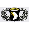Mitchell Proffitt 101st Airborne Jump Wings Decal