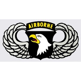 Mitchell Proffitt 101st Airborne Jump Wings Decal