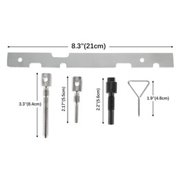 BOOMSTART Timing Belt Change Tool, Engine Camshaft Locking Adjustment Tool for Ford Mazda Volvo Focus Fiesta 1.25 1.4 1.6 1.8 2.0L