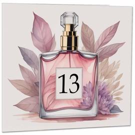 13th Birthday Card for Girls - Birthday Cards for Daughter 13 Years Old Classy thirteen, thirteenth Elegant Sister Friend Her niece female granddaughter cousin