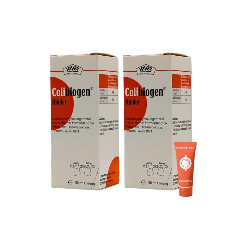 Colibiogen Children's 2 x 50 ml I Naturopathic Preparation with