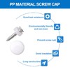 INCREWAY 100pcs Screw Covers, Plastic Screw Cap, Plastic Screw Cover,