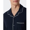 Schiesser Men's Short Pyjamas with Buttons Warmer Cotton - Fine