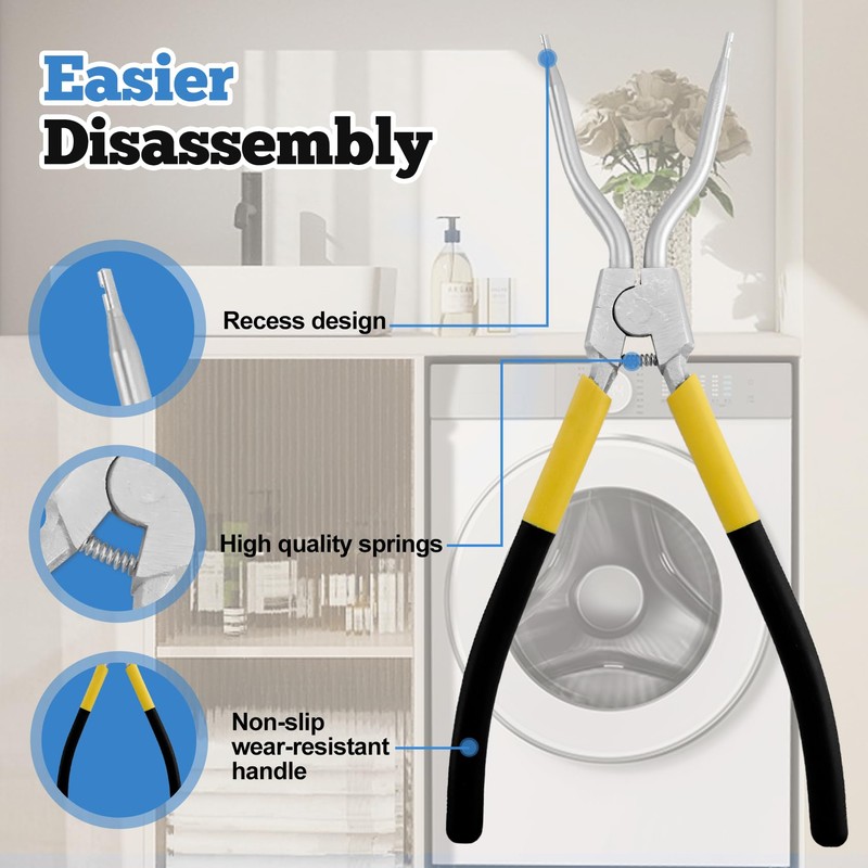 4986ER0004F Washer Door Gasket Boot Seal Compatible with lg and