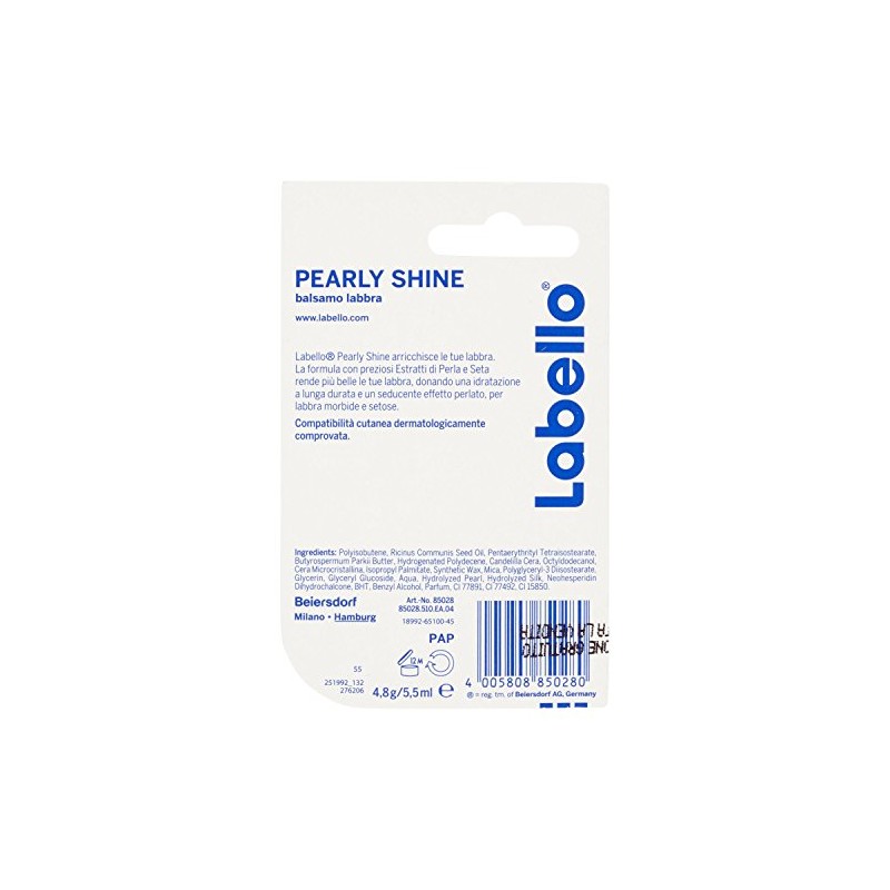 LABELLO Pearl & Shine Lip Balm 5 g Stick