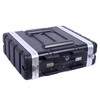 Crossrock Stackable 3U Rack Case, Strong Molded with Heavy Duty