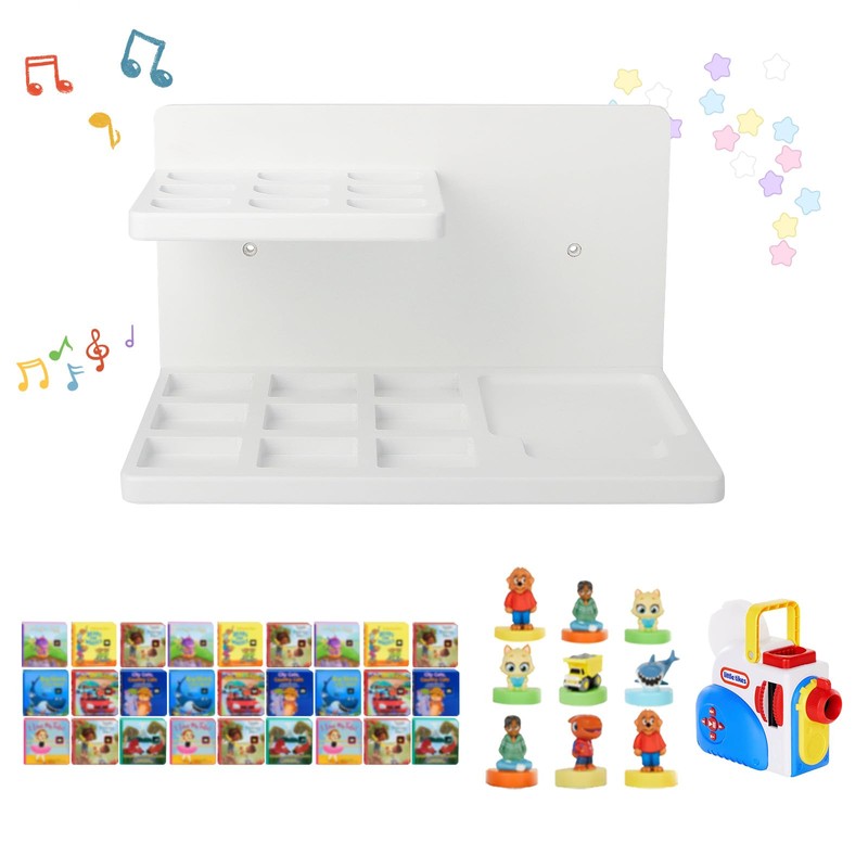 Taladad Wall Shelf Compatible with Little Tikes for Story Dream