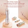 4 in 1 Makeup Brush Soft Bristles Elastic Sponge Head