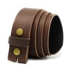 Ashford Ridge 40mm Full Grain Leather Belt with Press Studs,