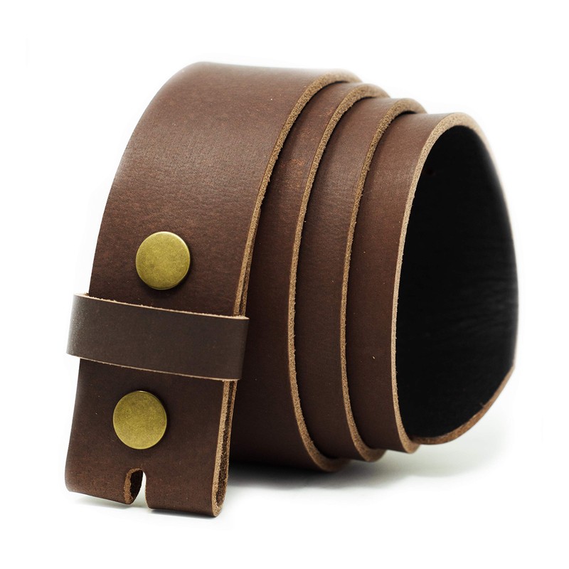 Ashford Ridge 40mm Full Grain Leather Belt with Press Studs,