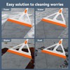 54'' Silicone Broom – Multifunctional Floor Cleaner for Kitchen, Bathroom