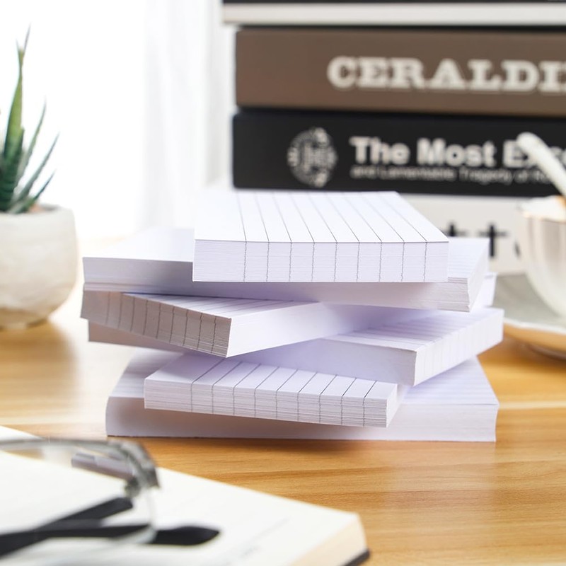 Revision Cards, 3" x 5" White Index Cards 240PCS Flash