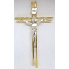 GTBITALY Silver and Gold Italian Wall Cross 20cm