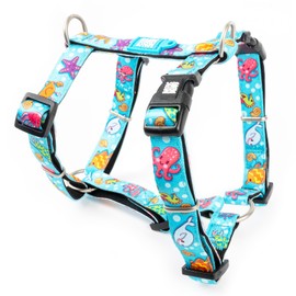 Max & Molly H-Harness – Blue Ocean, XS.
