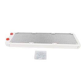 Water Cooling Radiator 18 Pipes Aluminium Alloy Fins G1/4 Thread Heat Exchanger Radiator for Computer CPU