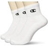 Champion CMSCR203 Men's Short Socks (3 Pairs), One Point Logo,
