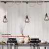 ALAISLYC 3 Plug-in Pendant Lights Kit - Hemp Rope Cord