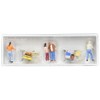 Preiser 10722 Shoppers with Shopping Carts Package(4) HO Model Figure