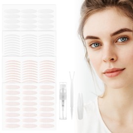 Eyelid Tape for Hooded Eyes Invisible 864PCS Cosmetic Tapes Ultra-Thin Breathable Long-Lasting Double Eyelid Tape for Hooded Droopy Uneven Mono-eyelids