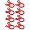 Set of 8 High Quality Aluminium 4 Section (Tent Rope