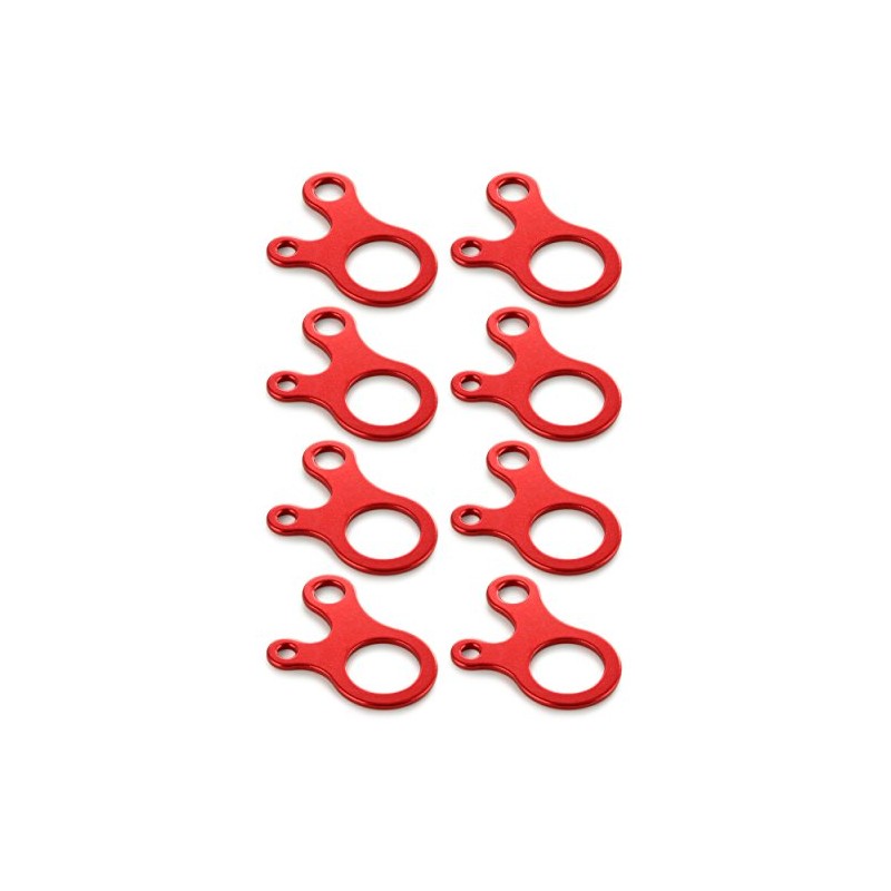 Set of 8 High Quality Aluminium 4 Section (Tent Rope
