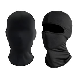 ZexJpr Pack of 2 Balaclava Balaclava Mask Black for Winter Sports and Outdoor Wind and Snow Dress, Mask Face Dress for Men and Women, Motorcycle, Bike, Skiing, Party Dress