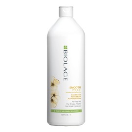 Biolage Acondicionador SmoothProof | Controla la Humedad y Da Suavidad, Desenreda y Elimina el Frizz | Para Cabello Rebelde y con Frizz | Vegano | 1L