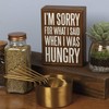 Primitives By Kathy Brown and White Distressed Box Sign, When