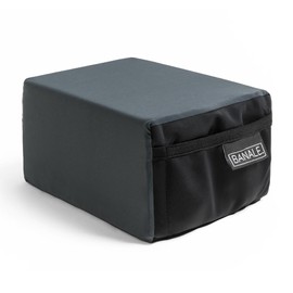 BANALE MINI PILLOW BA-003GY Mini Pillow, Portable Cushion, Compact, Gray